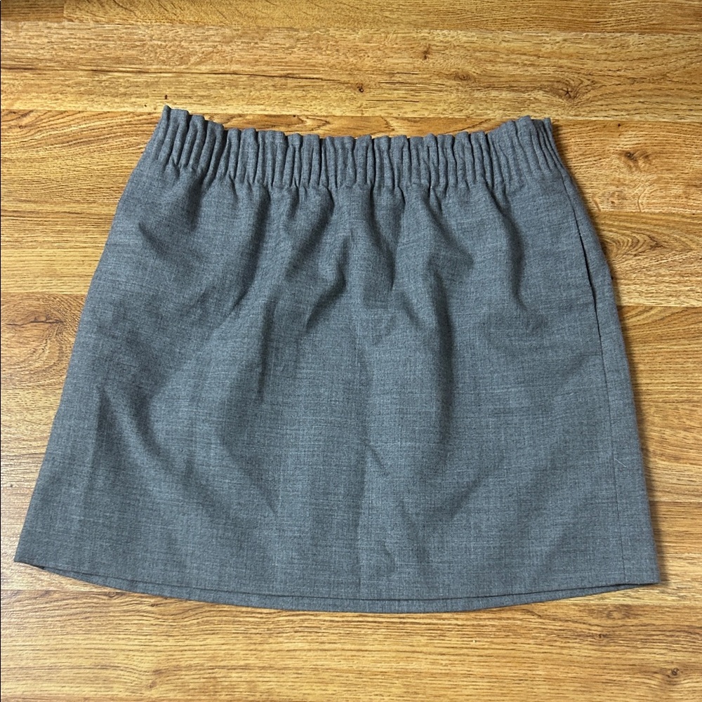 J. Crew Charcoal  Skirt Sz  12